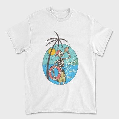 Sunny Drink, Unisex Men's T-Shirt
