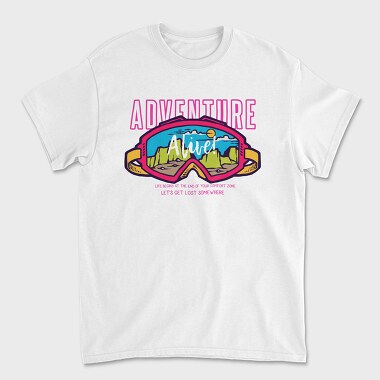 80's Adventure, Unisex Men's T-Shirt