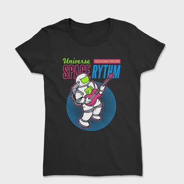 Astro Guitar, Women's T-Shirt