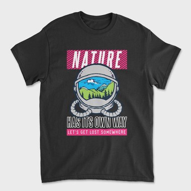 Astro Nature, Unisex Men's T-Shirt