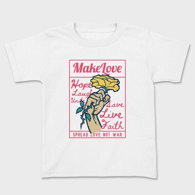 In The Name Of Peace, Kids' T-Shirt