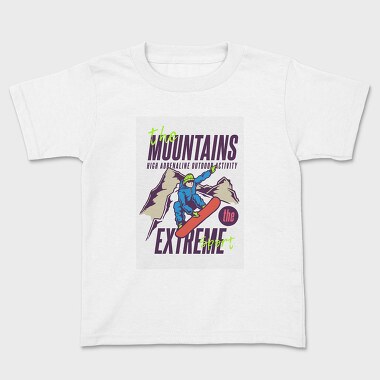 Jump High, Kids' T-Shirt
