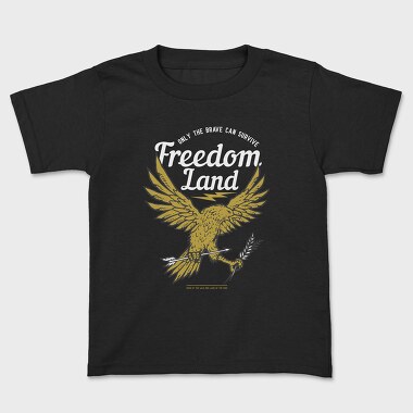 Land Of Freedom, Kids' T-Shirt
