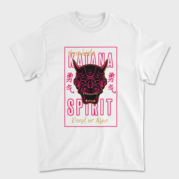 Oni Mask, Unisex Men's T-Shirt