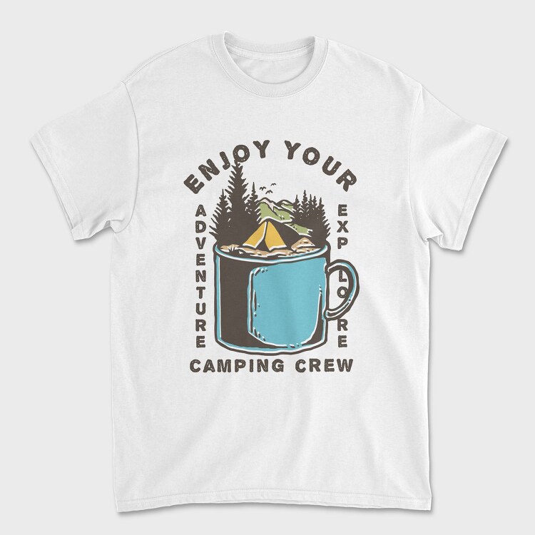 Pines On The Mug, Унисекс Мъжка Тениска