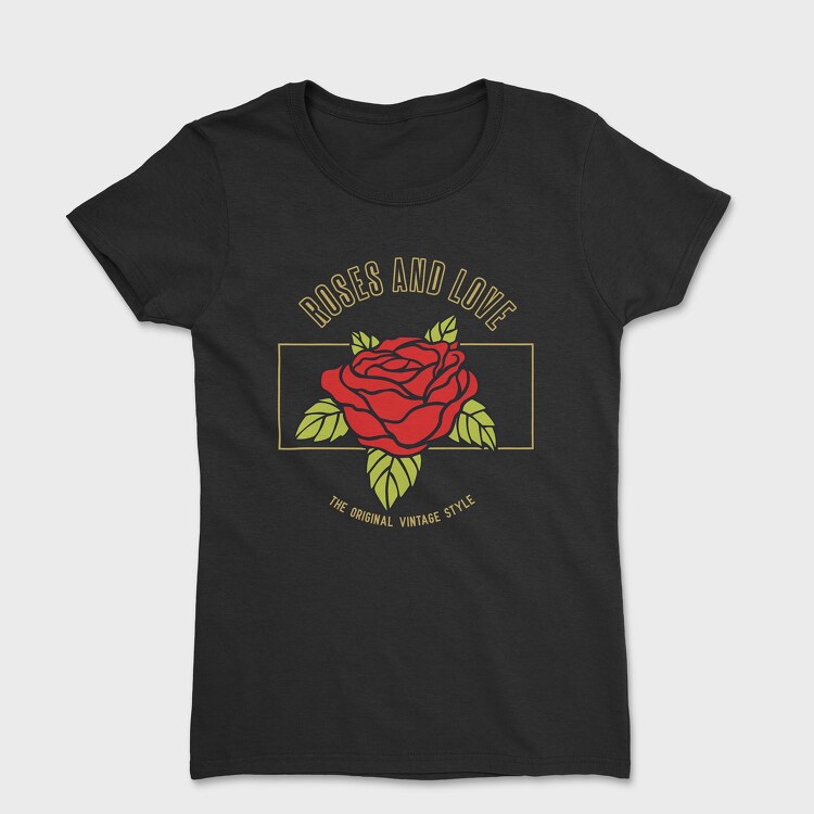 Roses and Love, Дамска Тениска