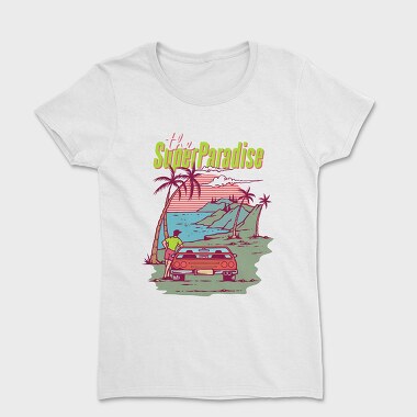 Super Paradise, Women's T-Shirt