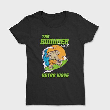 Surf Bear, Women's T-Shirt