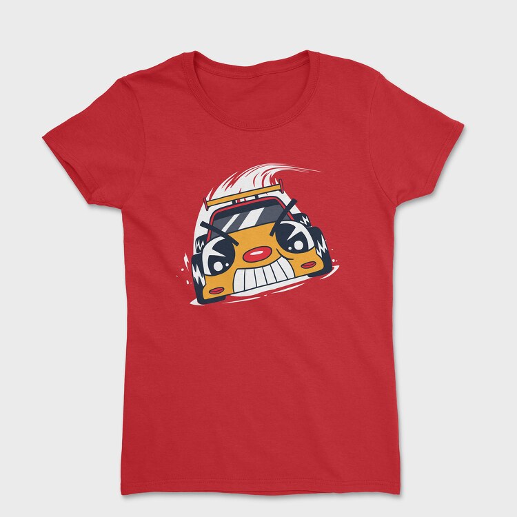 Race Car Cartoon, Women's T-Shirt