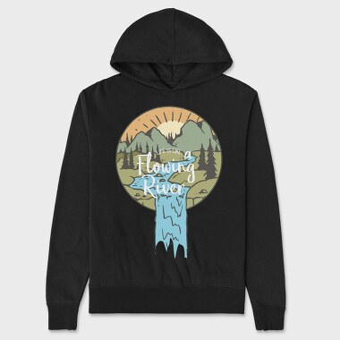 River Valley, Unisex Men's Hoodie