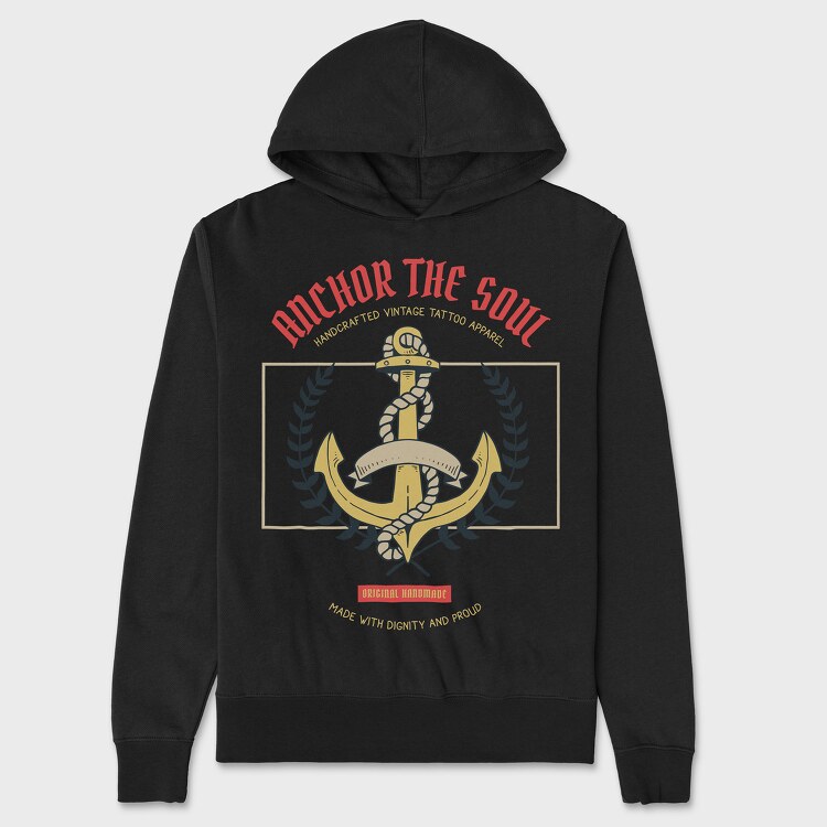 Anchor, Unisex Men's Hoodie