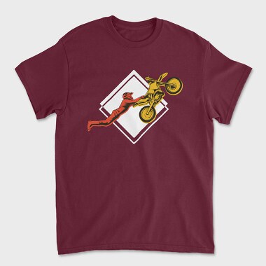 Dirt Bike, Unisex Men's T-Shirt