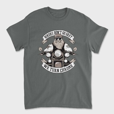 Unisex Men's T-Shirt, Bikers Turn Chrome