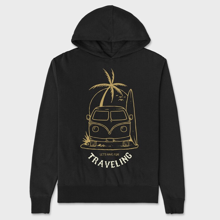 Beach Traveling, Унисекс Мъжко Суичър
