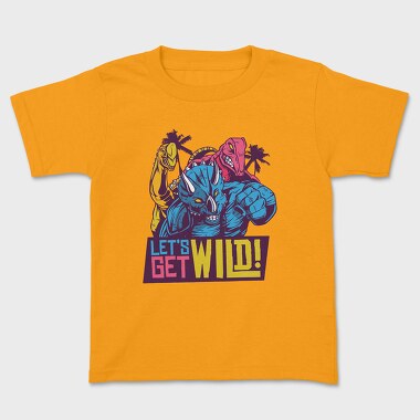 Lets Get Wild, Kids' T-Shirt