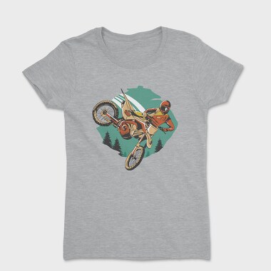 Motorcycle Winter, Women's T-Shirt