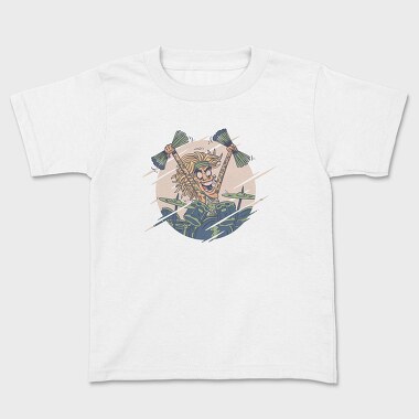 Drums Musician, Kids' T-Shirt