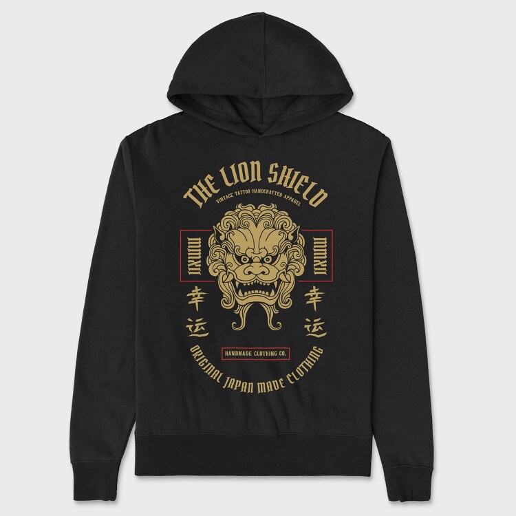Lion, Unisex Men's Hoodie