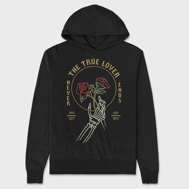 Skull Hand, Unisex Men's Hoodie