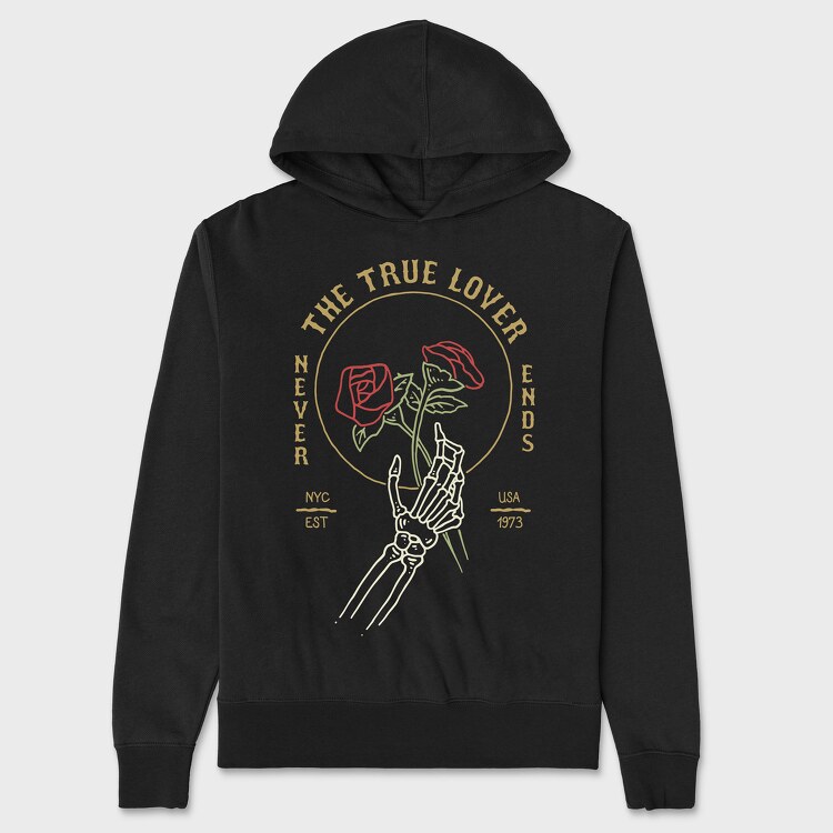 Skull Hand, Unisex Men's Hoodie