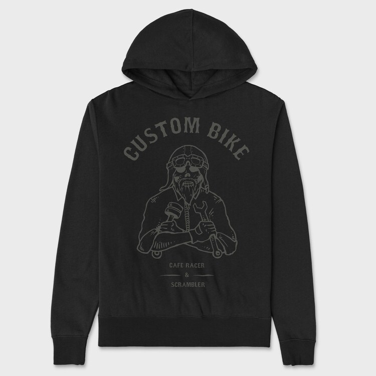 Mechanic, Unisex Men's Hoodie