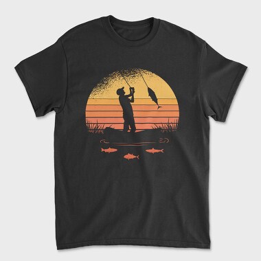 Fisherman, Unisex Men's T-Shirt