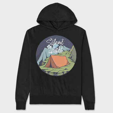 Night Camp, Unisex Men's Hoodie