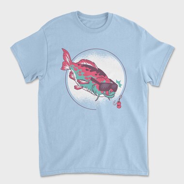 Carpa Fish, Unisex Men's T-Shirt