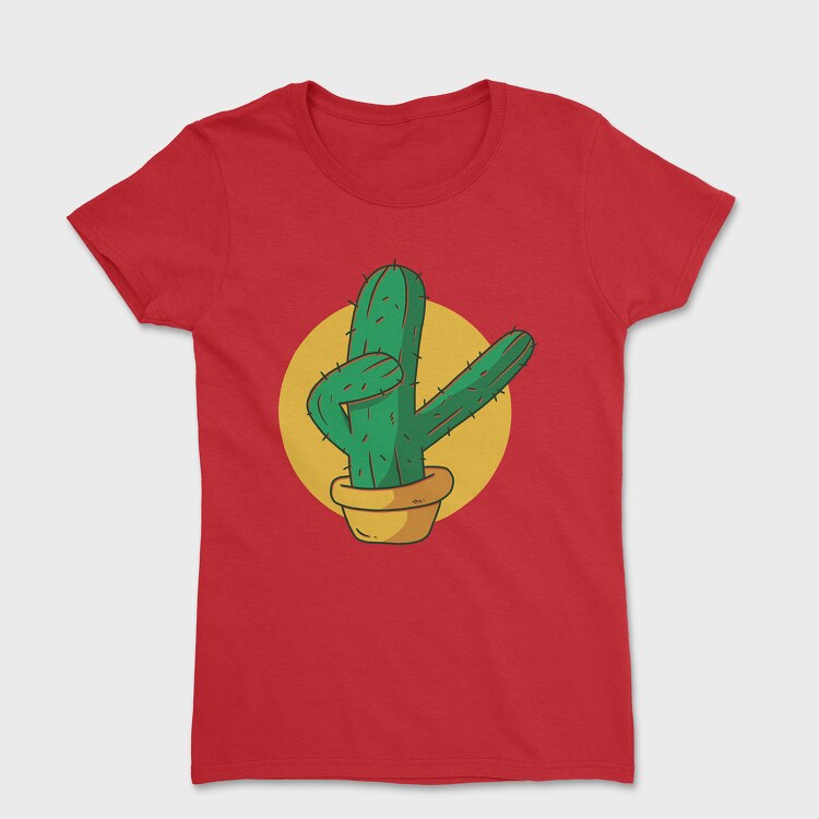 Dabbing Cactus, Women's T-Shirt