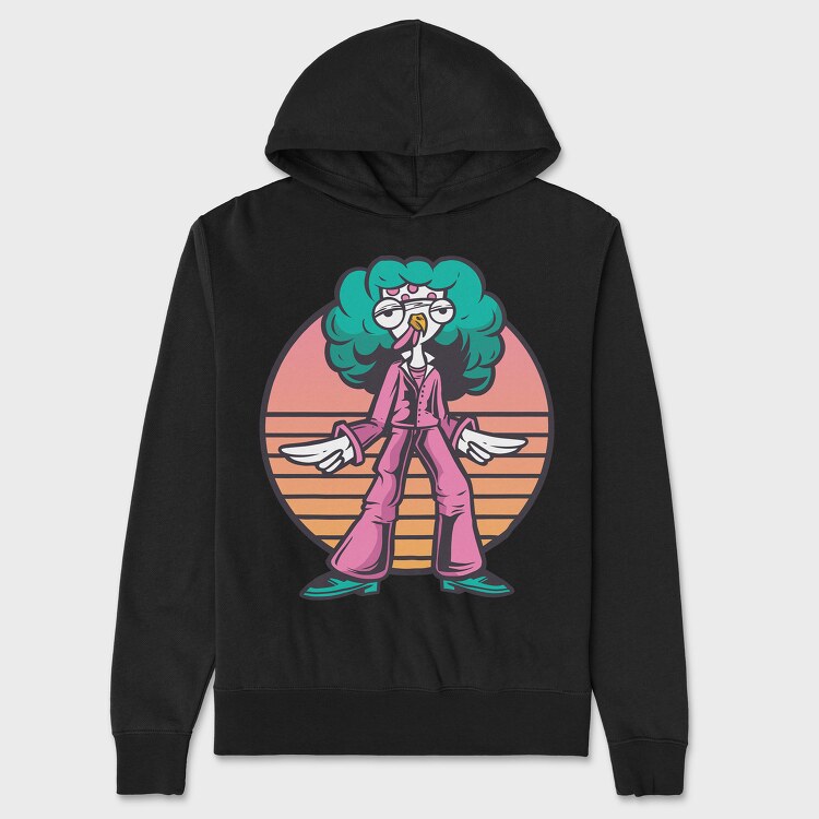 Dance Chicken, Unisex Men's Hoodie