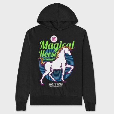Magical Horse, Унисекс Мъжко Суичър