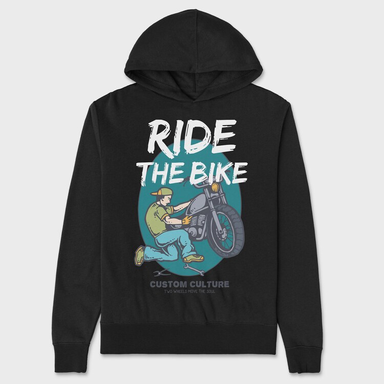 Mechanic Ride the Bike, Унисекс Мъжко Суичър