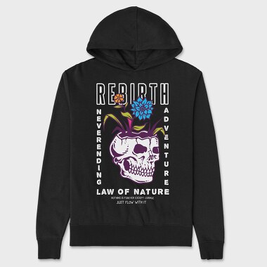 Rebirth, Unisex Men's Hoodie