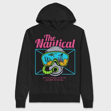 The Diver, Unisex Men's Hoodie