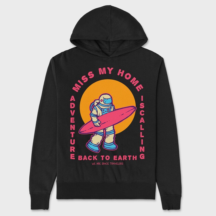 Astro Surfing, Унисекс Мъжко Суичър