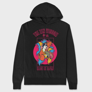 The Zen Wisdom, Unisex Men's Hoodie