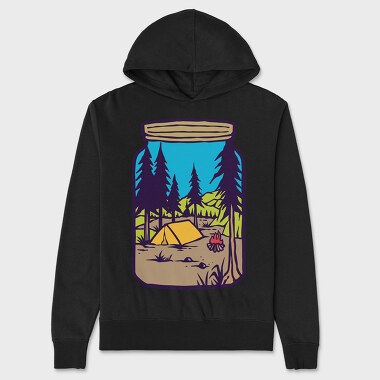Bottle Of Happyness, Unisex Men's Hoodie