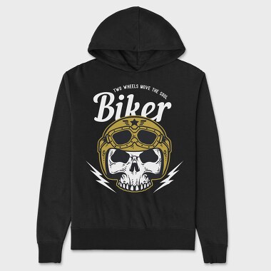 Long Live Biker, Unisex Men's Hoodie