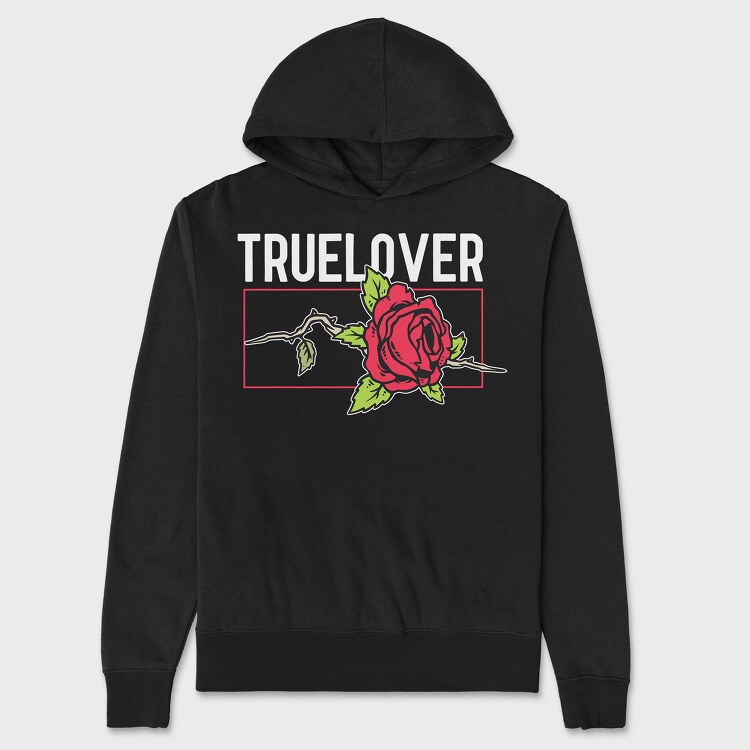 Roses, Unisex Men's Hoodie