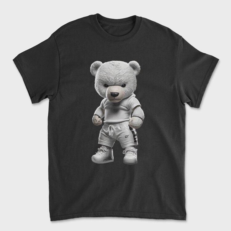 Athlete Teddy Bear, Unisex Men's T-Shirt