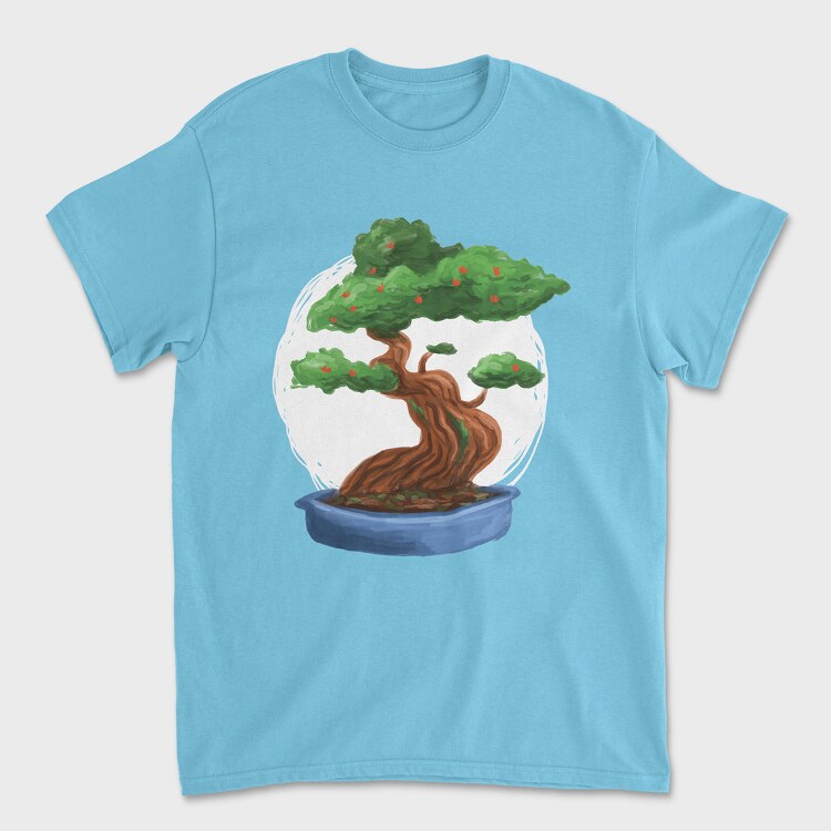 Bonsai Tree, Unisex Men's T-Shirt