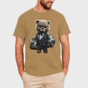 Business Teddy, Unisex Men's T-Shirt