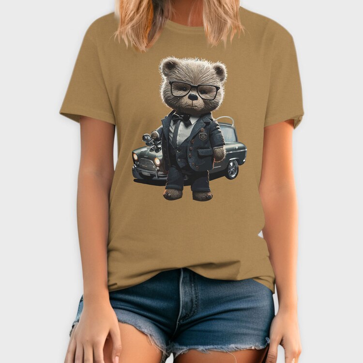 Business Teddy, Unisex Men's T-Shirt