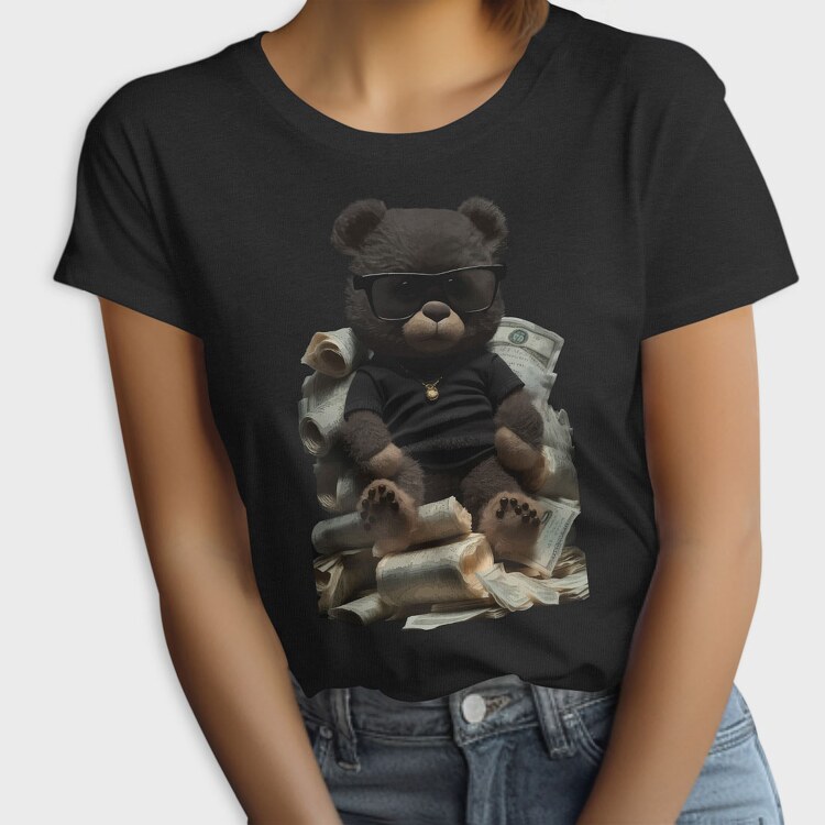 Teddy Bear Money, Women's T-Shirt