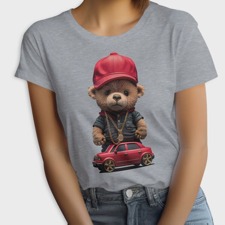 Car Teddy Bear, Дамска Тениска