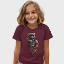 Teddy Bear on Chair, Kids' T-Shirt