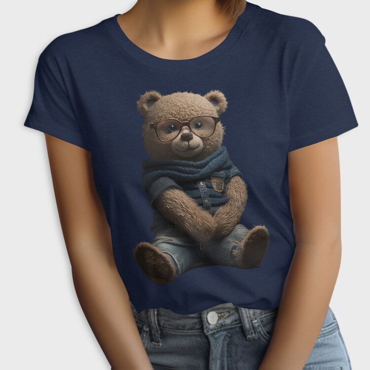Teddy Glasses, Women's T-Shirt
