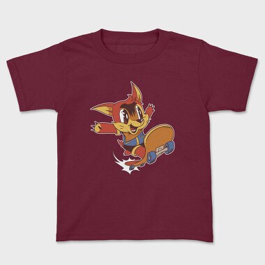 Cartoon Skate, Kids' T-Shirt