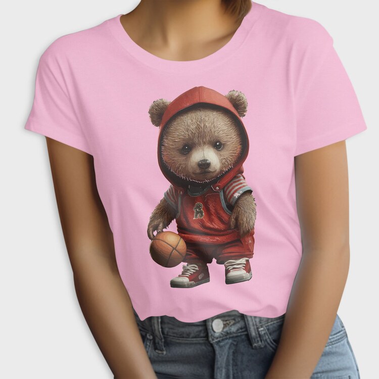 Teddy Bear Basketball, Women's T-Shirt