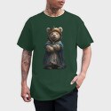 Regal Teddy Bear, Unisex Men's T-Shirt